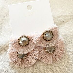 sale | loft | tiered tassel earrings